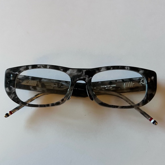 THOM BROWNE TBX417-53-04AF EYEGLASS FRAMES GREY TORTOISE 53-19-147 NWOTJAPAN